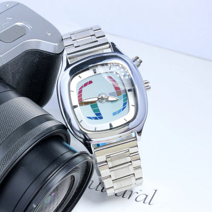 OUTLAW Retro Square Watch
